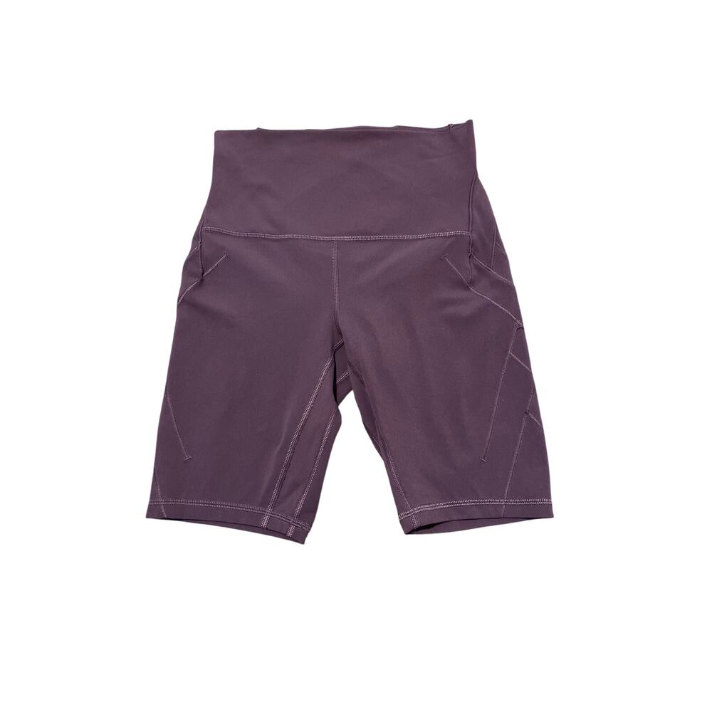 Lululemon Nulu Fold High-Rise Yoga Short 8"
Grape Thistle Size 4 - Picture 4 of 8